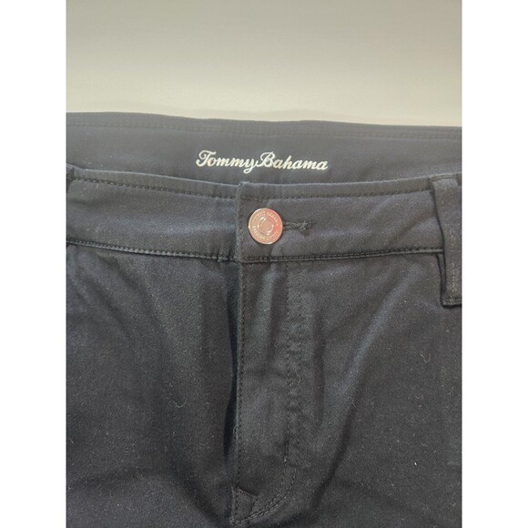 Tommy Bahama Shorts Womens Black High Rise‎ Boardwalk Boracay Clam Diggers W36 - Picture 3 of 7